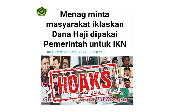 Kemenag Bantah Narasi Menag Minta Dana Haji untuk IKN: Hoaks dan Fitnah
