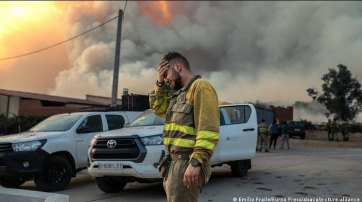 Kebakaran Hutan di Spanyol 1.500 Orang Mengungsi