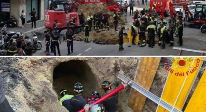 Mau Merampok Bank Diselamatkan dari Terowongan Ambruk