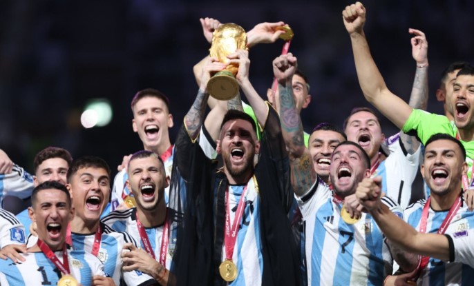 Kalah dari Arab Saudi di Babak Grup, Argentina Jadi Juara Piala Dunia 2022