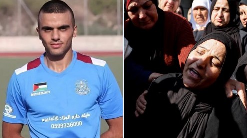 Tentara Yahudi Israel Bunuh Pemain Sepakbola Palestina, Tembak Kaki dan Punggungnya
